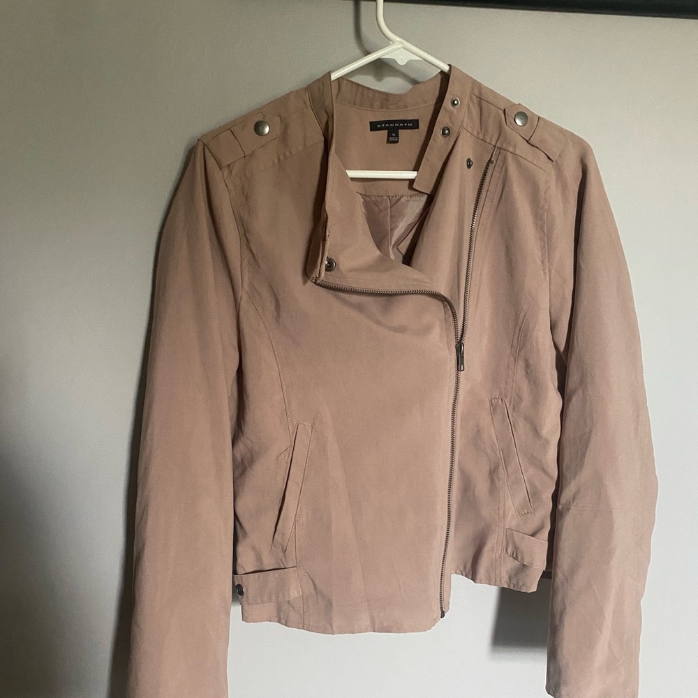 Blush khaki jacket from dry goods
